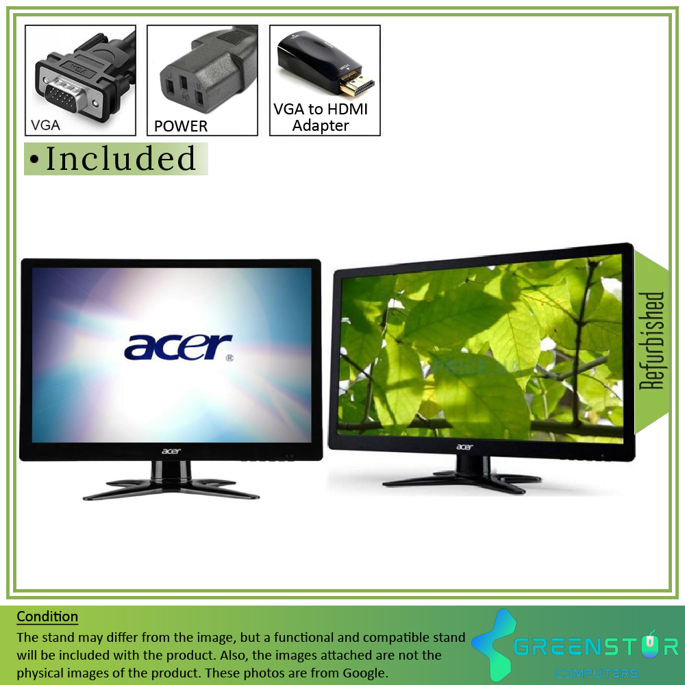  Refurbished(Good) - Acer G196HQL 18.5